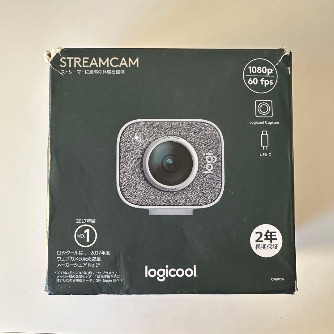 logicool STREAMCAM 1080p 60fps ロジクール