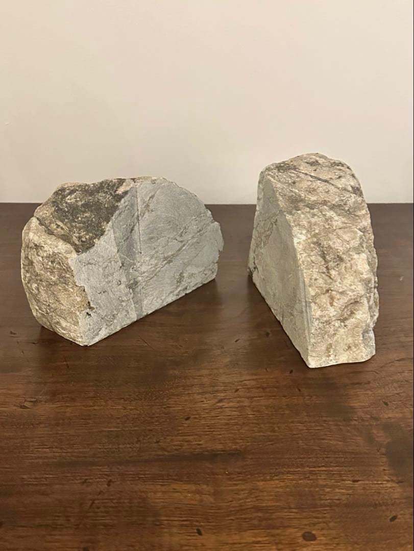 AJI PROJECT本立てブックエンドインテリア雑貨 庵治石コンランショップ