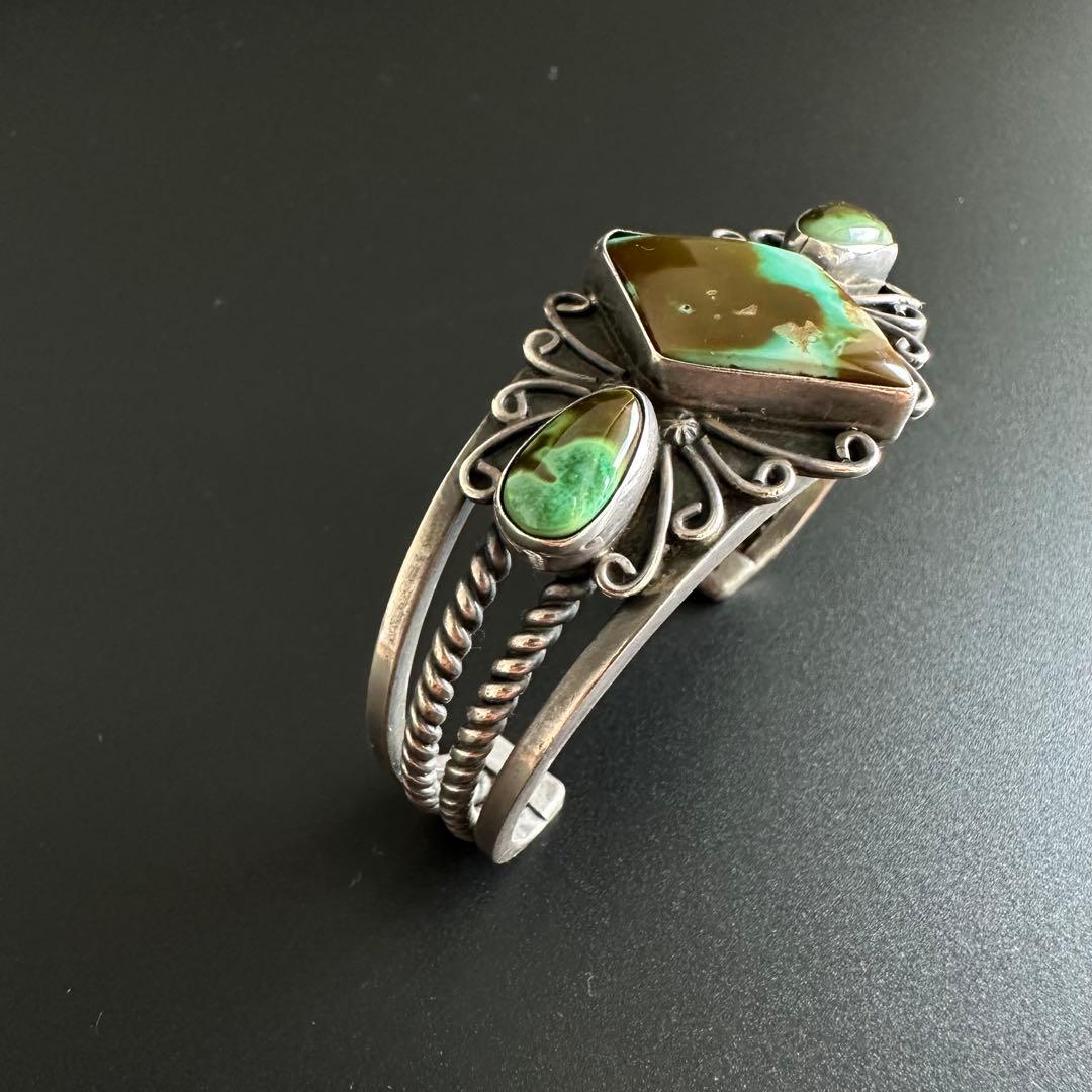 Navajo VERNON BEGAY 3連ターコイズ バングル