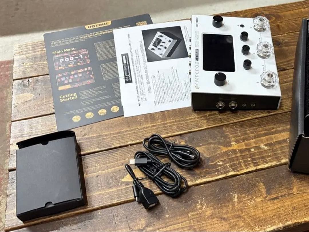 HOTONE AMPERO Ⅱ STOMP 【最新バージョンアップデート済み】