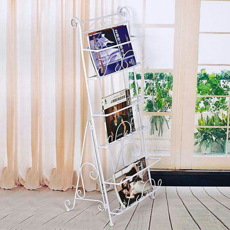 雑誌棚書籍棚新聞棚資料棚着地鉄芸創意宣伝展示棚立体本棚