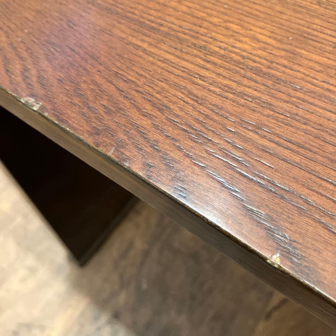 昭和レトロ 木製 葡萄柄 折りたたみ文机 テーブル 箪笥 小箪笥 3段 小物入れ