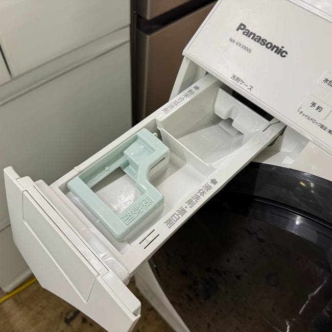 美品【 Panasonic 】パナソニック ドラム式洗濯機 NA-VX3900L