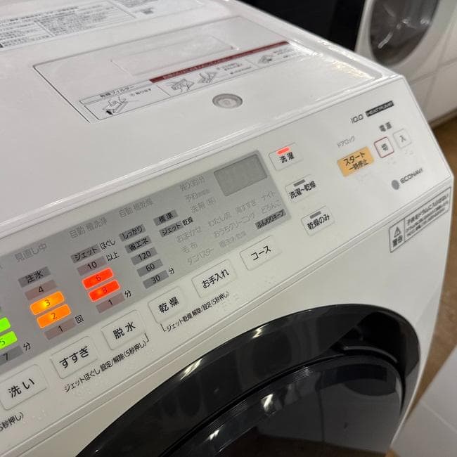 美品【 Panasonic 】パナソニック ドラム式洗濯機 NA-VX3900L