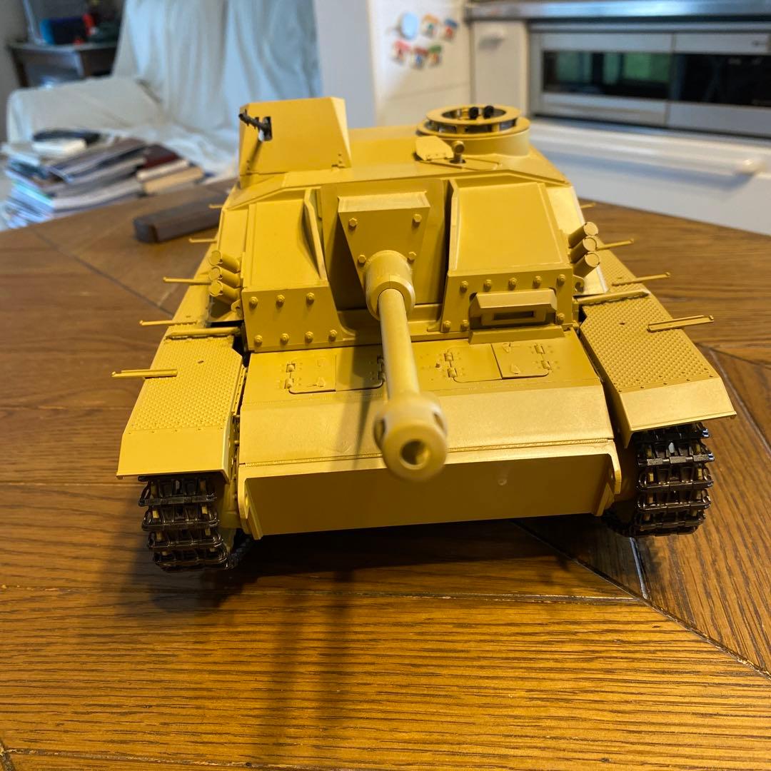 戦車モデル 1/16 Ⅲ号突撃砲　G型プラスチック製