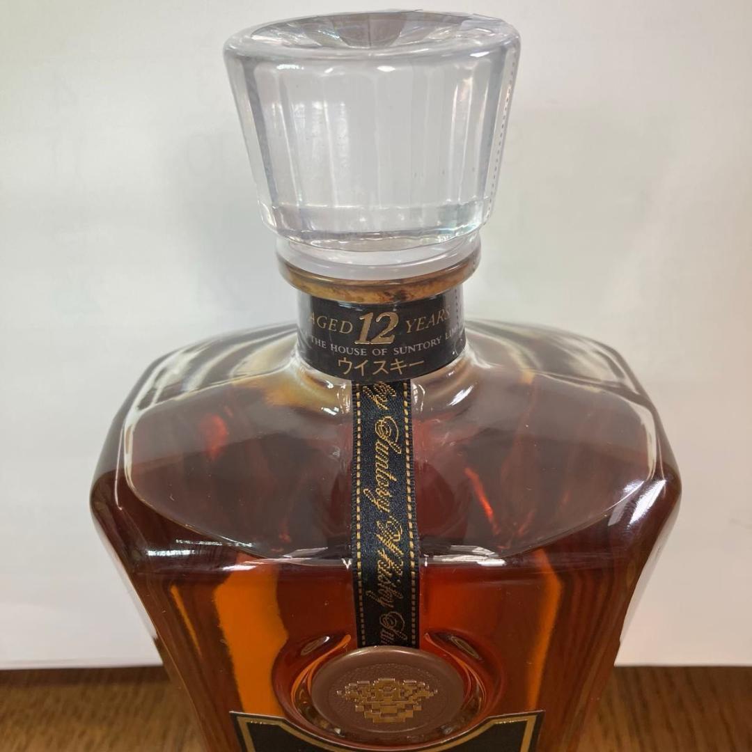 【新品・美品】サントリー クレスト12年 700ml ３本セット