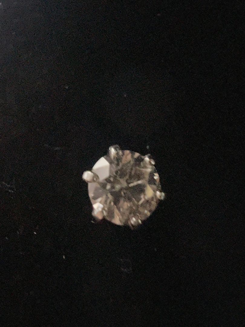 プラチナ900 0.4ct ダイヤモンド　ピアス