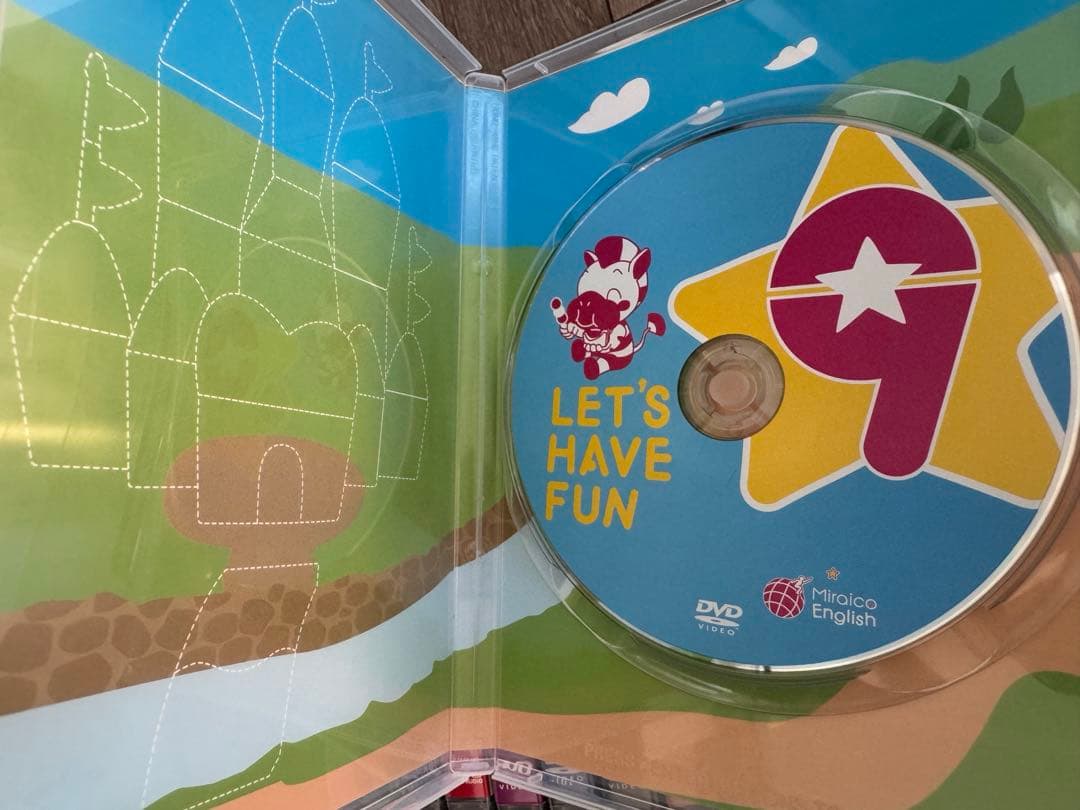 ミライコ　イングリッシュMiraico English DVD15枚・CD3枚