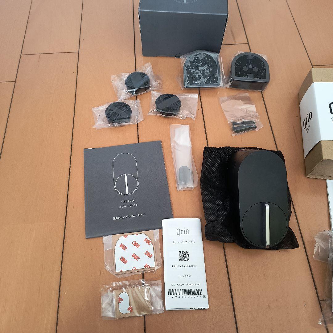 【付属品ほぼあり】Qrio Lock+Hub+Key 3点セット