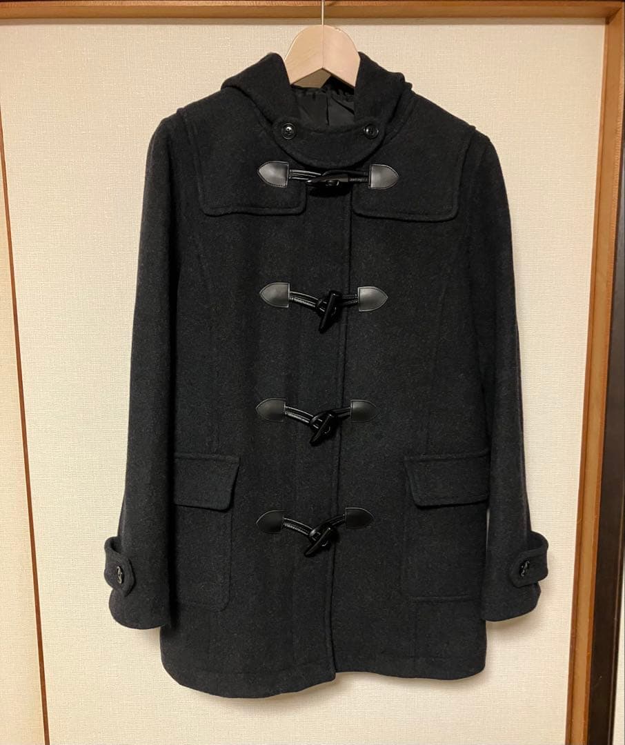 美品 イーストボーイ ビーナス アンゴラ混ダッフルコート　ダークグレー 11