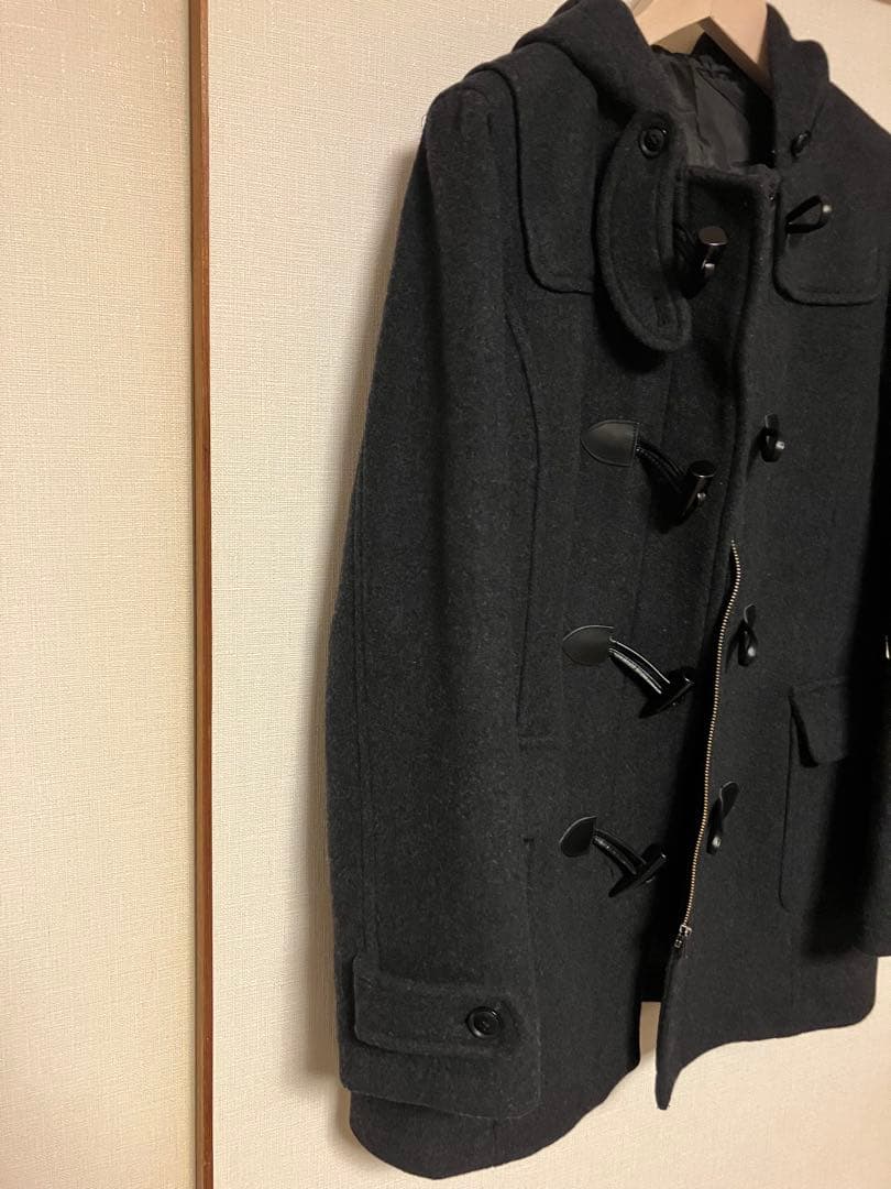 美品 イーストボーイ ビーナス アンゴラ混ダッフルコート　ダークグレー 11