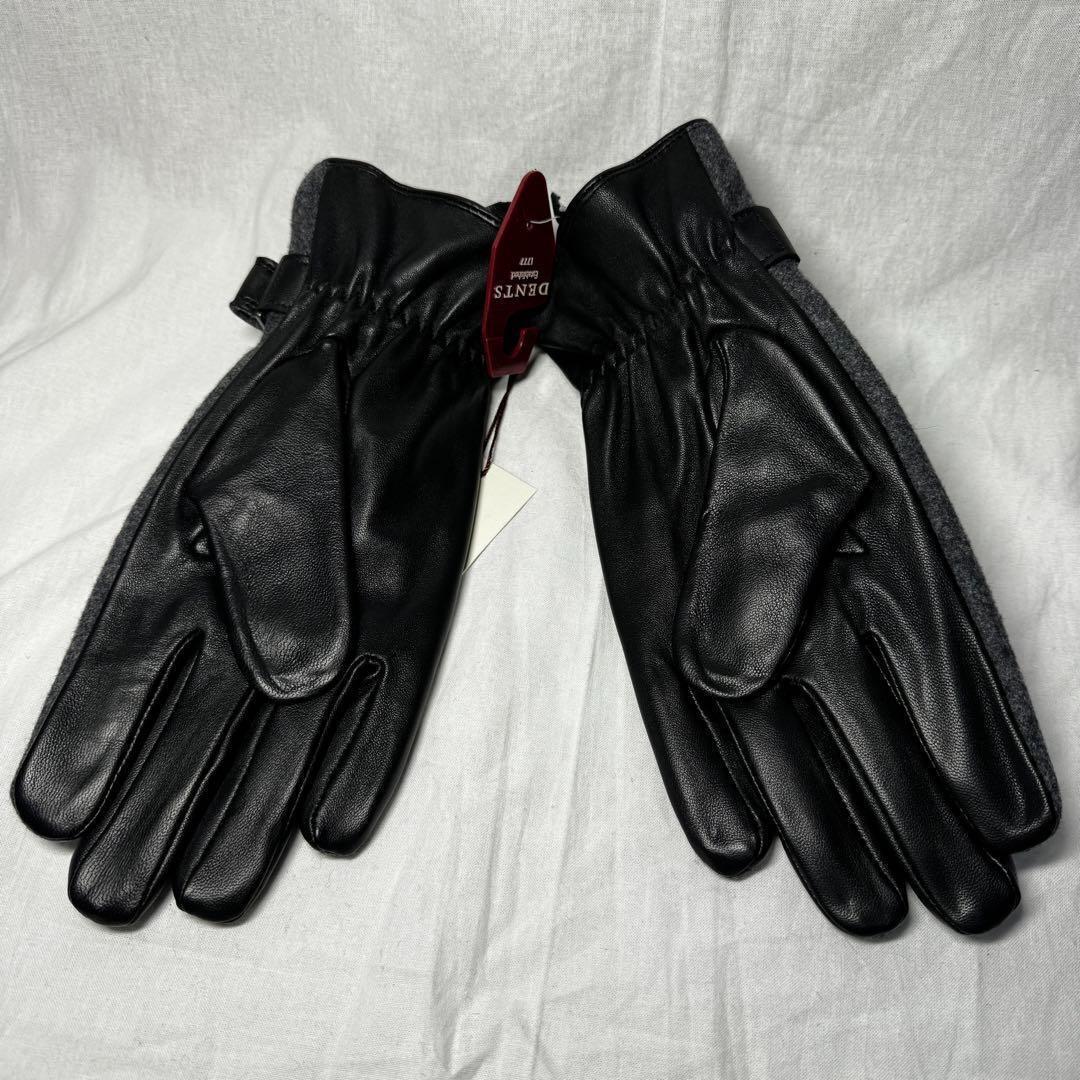 【定価1.3万】DENTS グローブ SHEEP WOOL チャコール ブラック