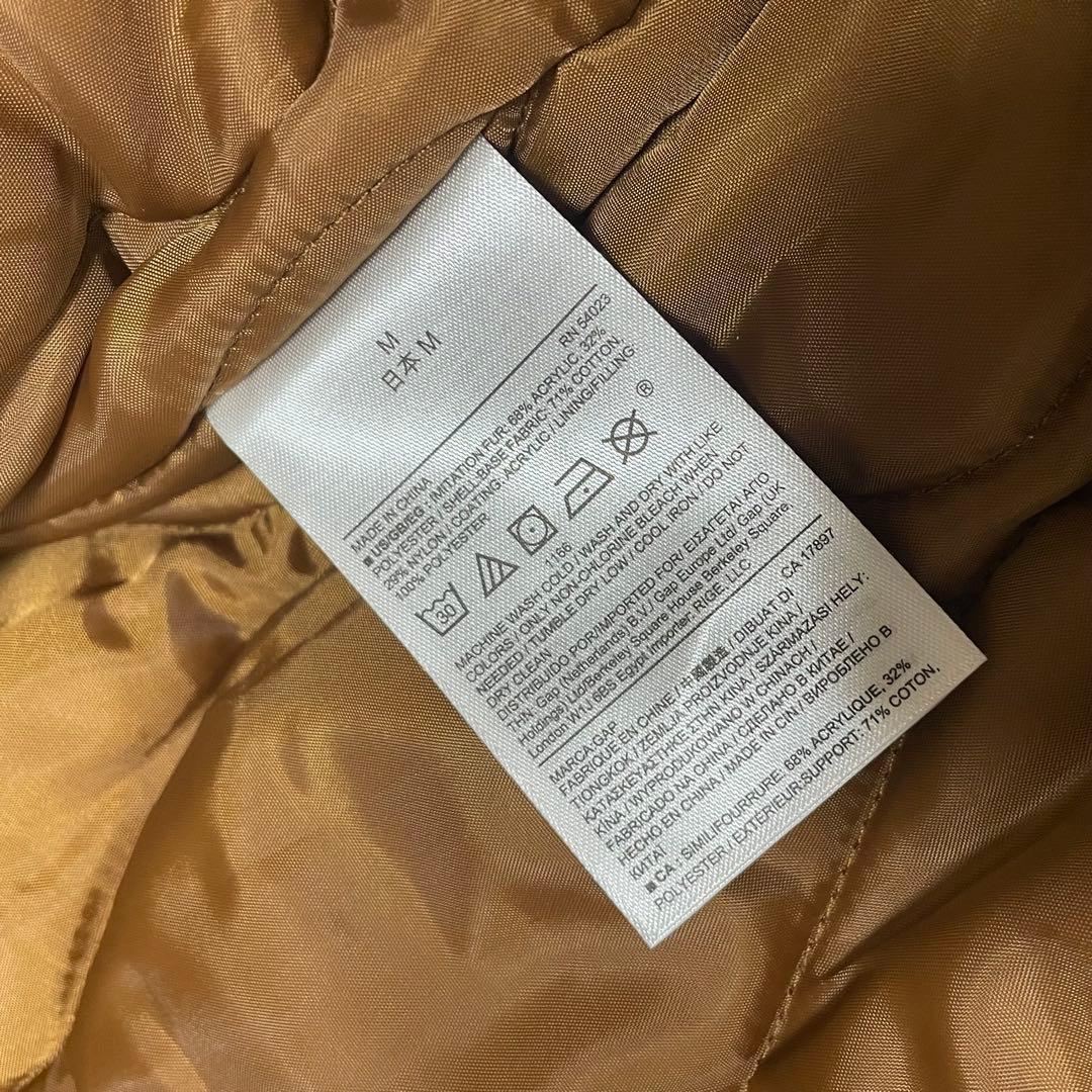 OLD GAP 00s B-10 短丈 ボア フライトジャケット 美品