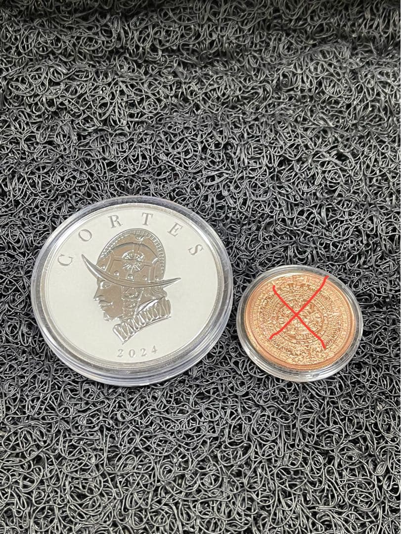 2024年 リベリア「指揮官シリーズ・エルナン コルテス」純銀 5オンス 銀貨