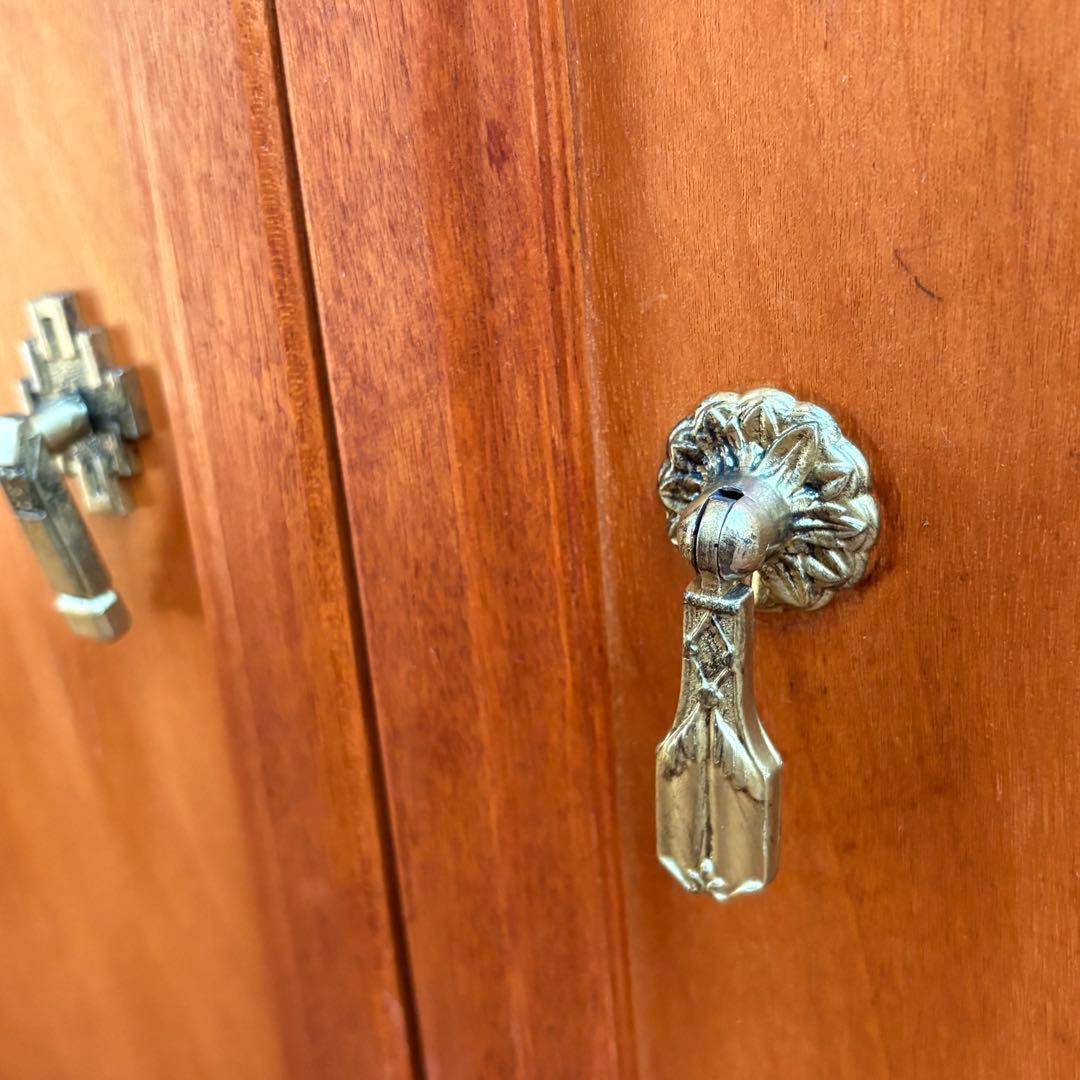 【ヴィンテージ収納棚】北欧 木製キャビネット 特注品 サイドボード アンティーク