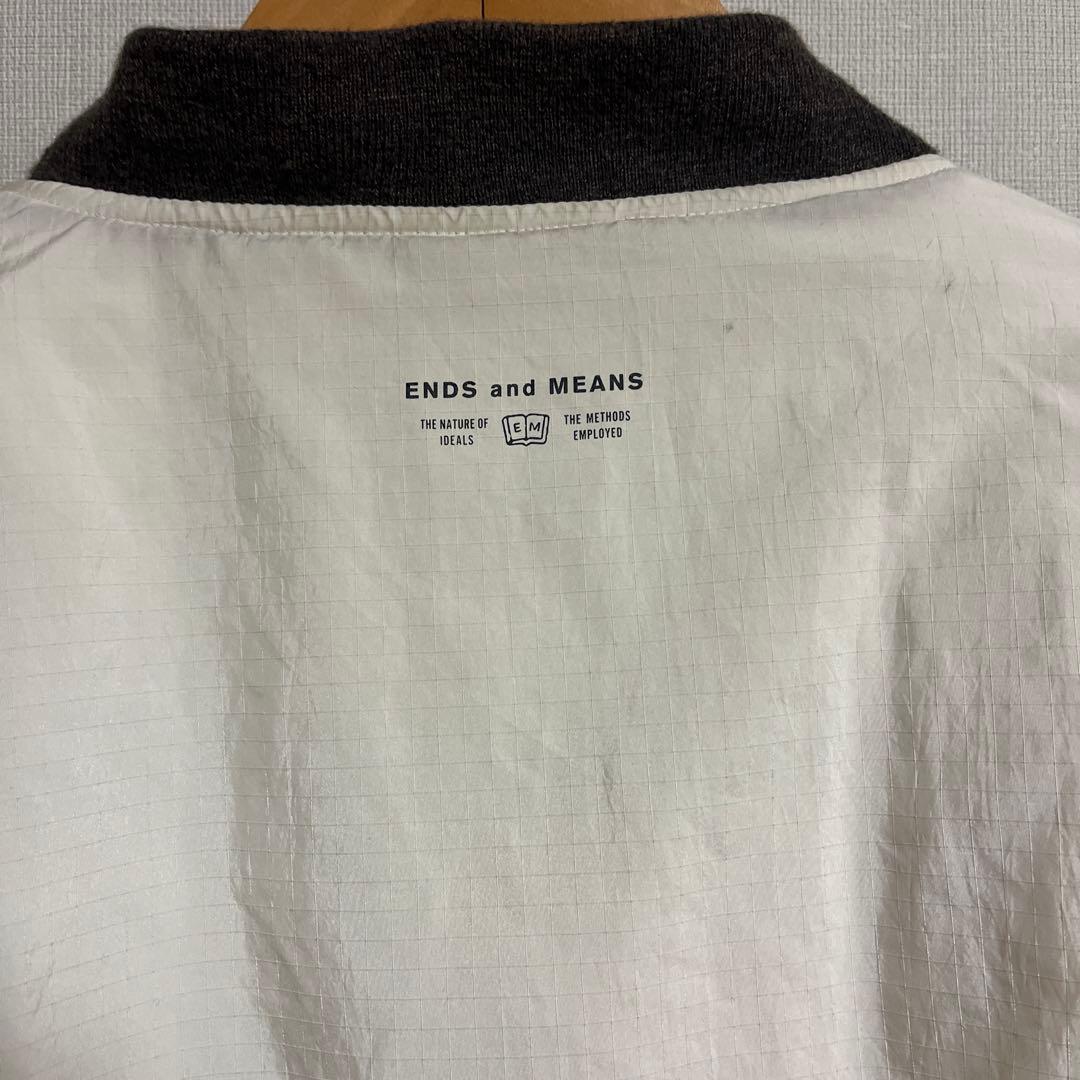 ENDS AND MEANS リバーシブルキルティングジャケット XL