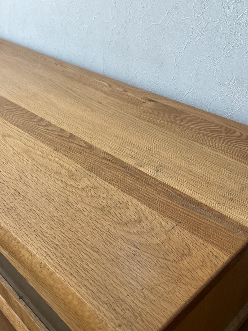 起立木工　KIRITSU MOKKO　無垢　TV台　ローボード　引き出し付き