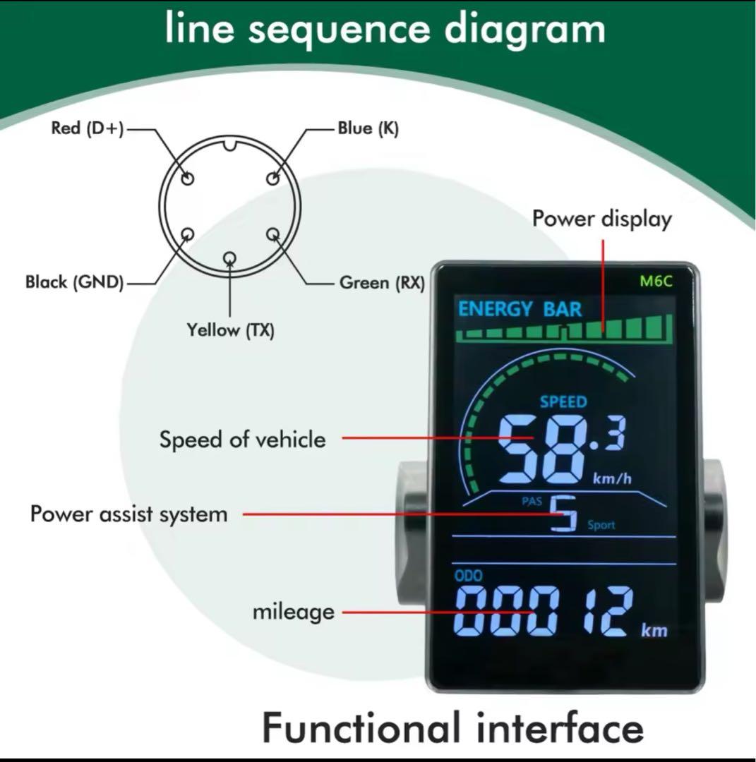 電動自転車ebike ディスプレイsuper73