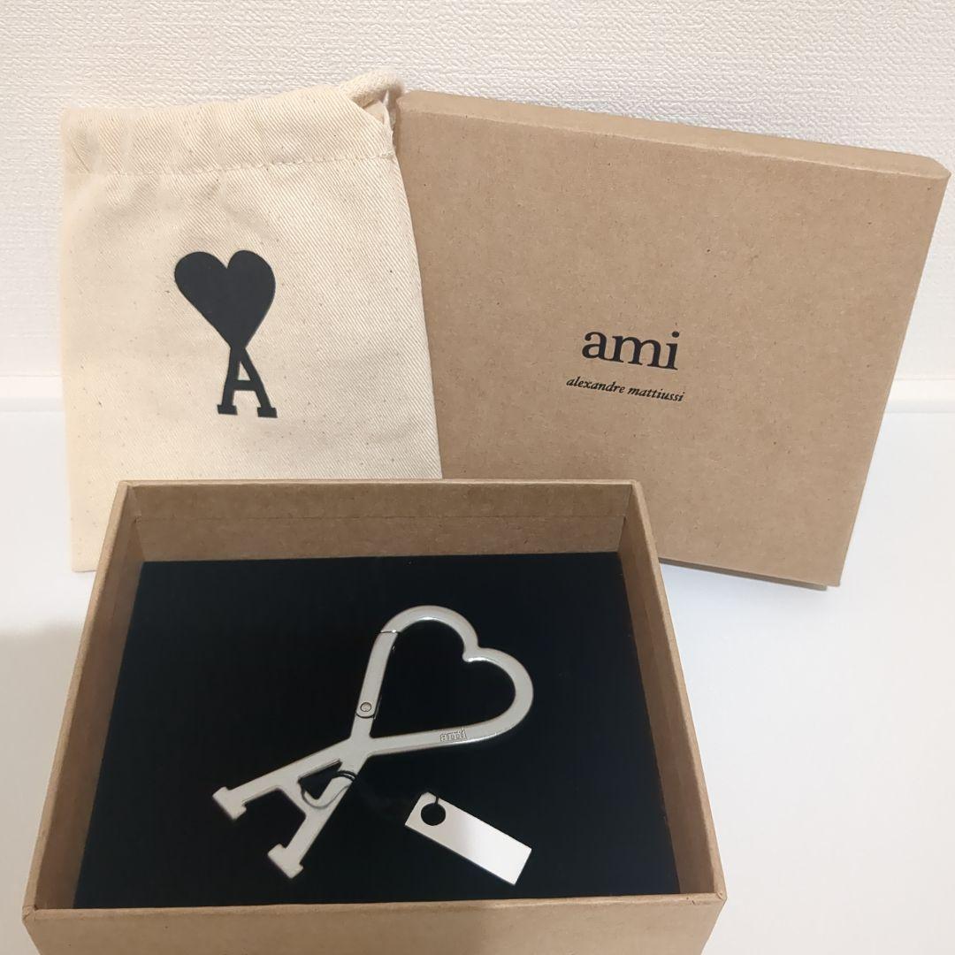 【新品正規品★】AMI PARIS/Ami de Coeur フック キーリング