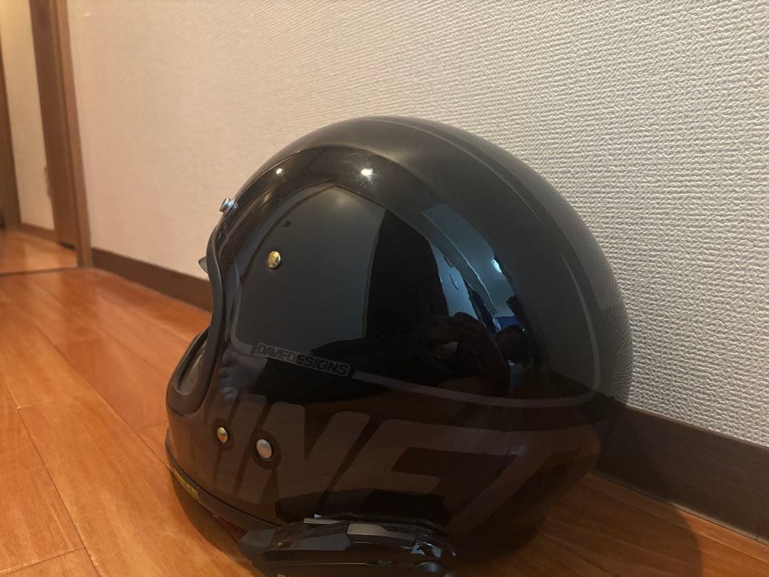 SHOEI EX-ZERO ヘルメット ブラック B＋comインカム付き
