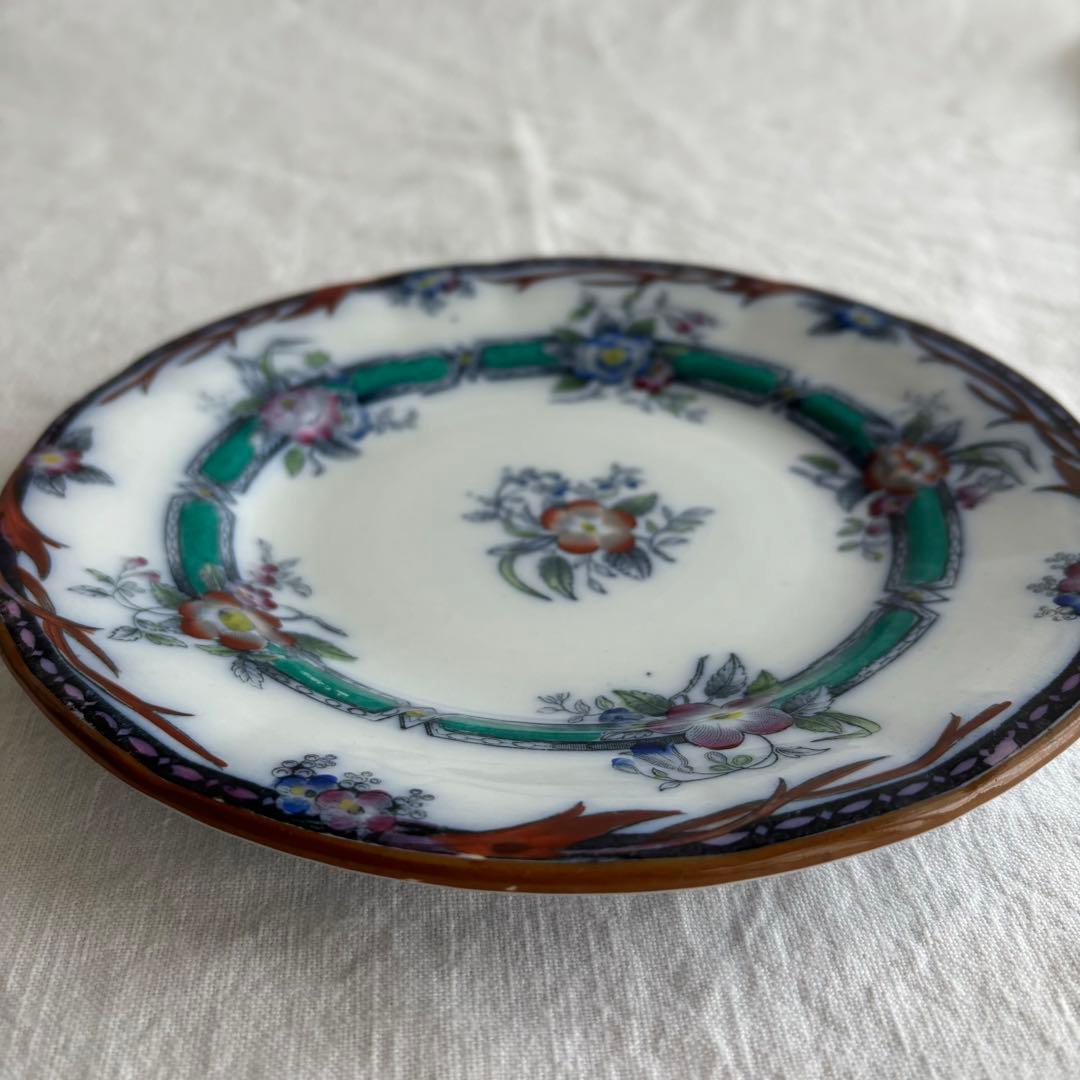 フランスアンティーク サルグミンヌ Cérès デザートプレート2枚セット