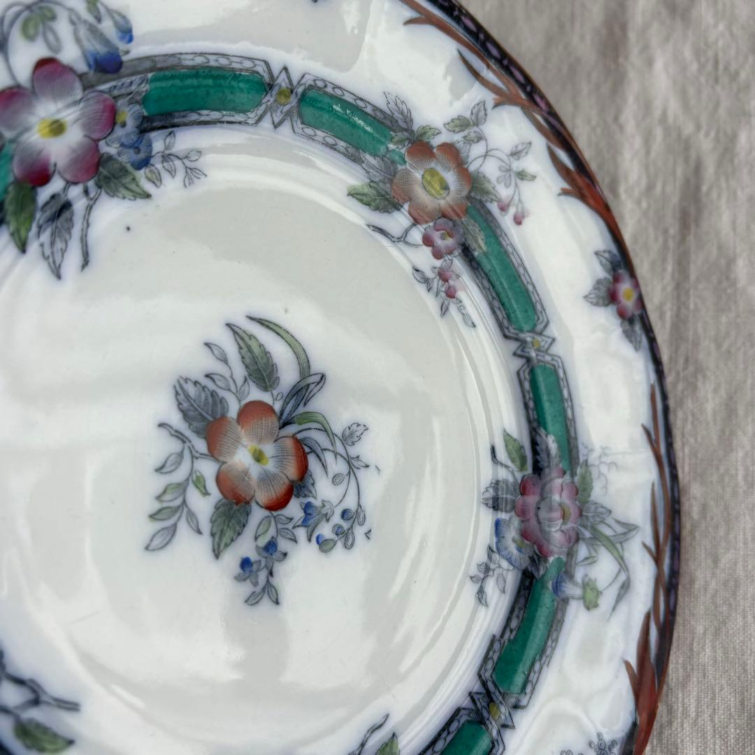 フランスアンティーク サルグミンヌ Cérès デザートプレート2枚セット