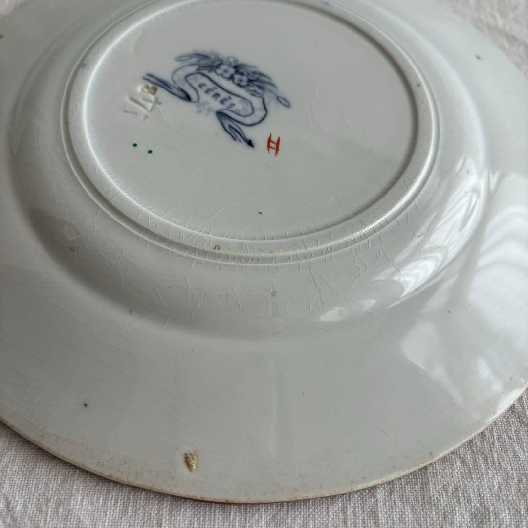 フランスアンティーク サルグミンヌ Cérès デザートプレート2枚セット