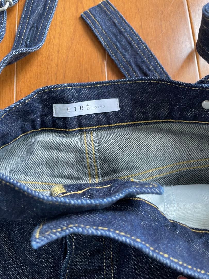 新品　EDWIN etre tokyo 2wayハイライズサスデニムパンツ