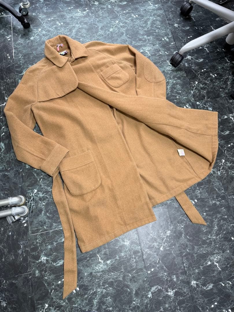 FACETASM ファセッタズム ガウン　トレンチコート　ベルト付き　サイズL