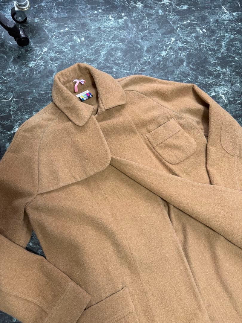 FACETASM ファセッタズム ガウン　トレンチコート　ベルト付き　サイズL