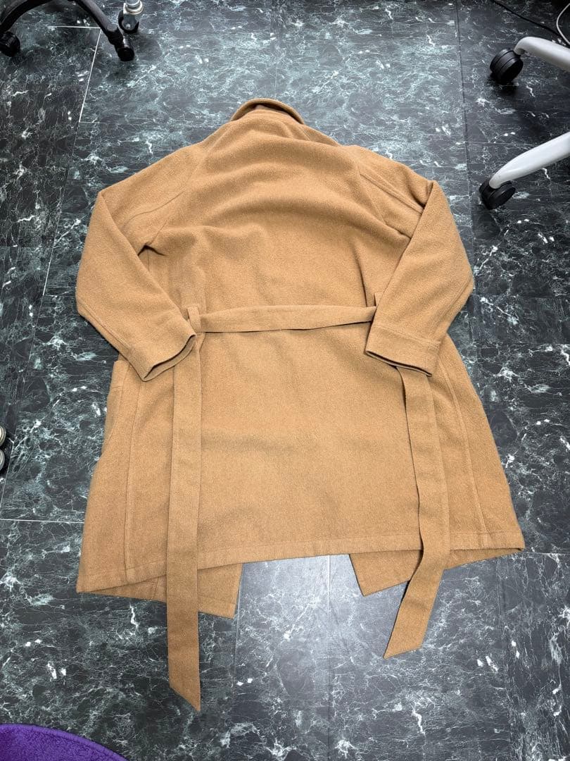 FACETASM ファセッタズム ガウン　トレンチコート　ベルト付き　サイズL