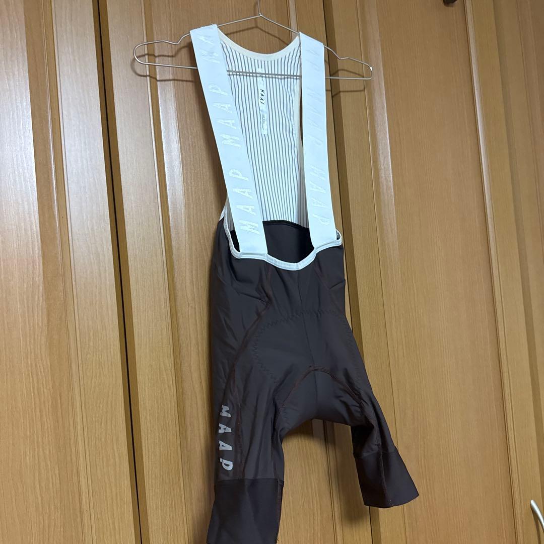 最終値下げ マープTEAM BIB EVO XSビブショーツ 美品　ブラウン