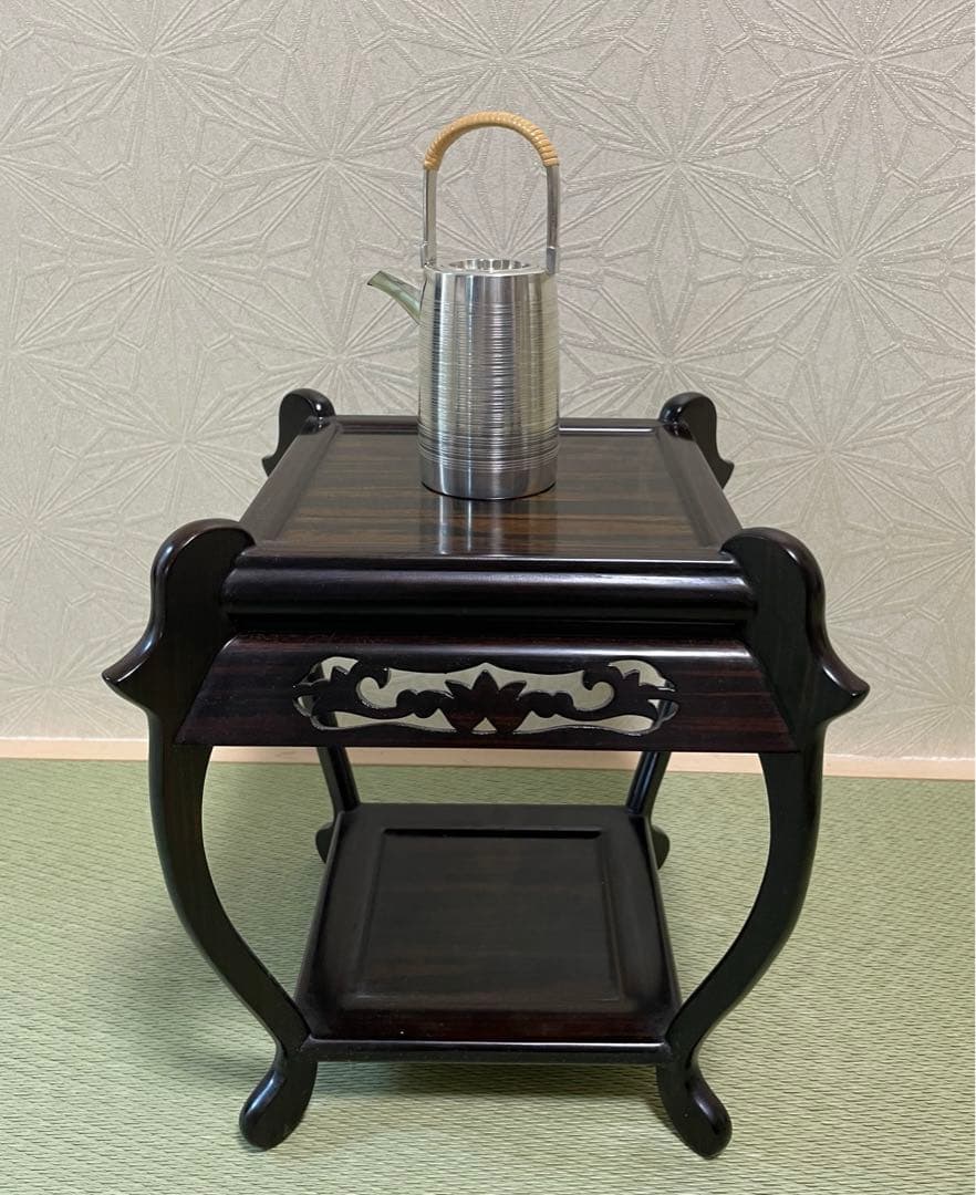 錫　酒器　喜山作　煎茶道具