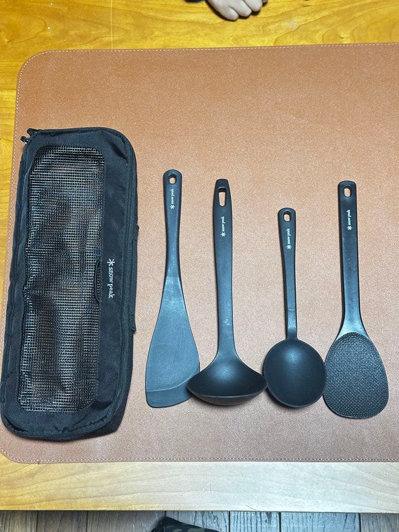  peak 調理器具セット ブラック