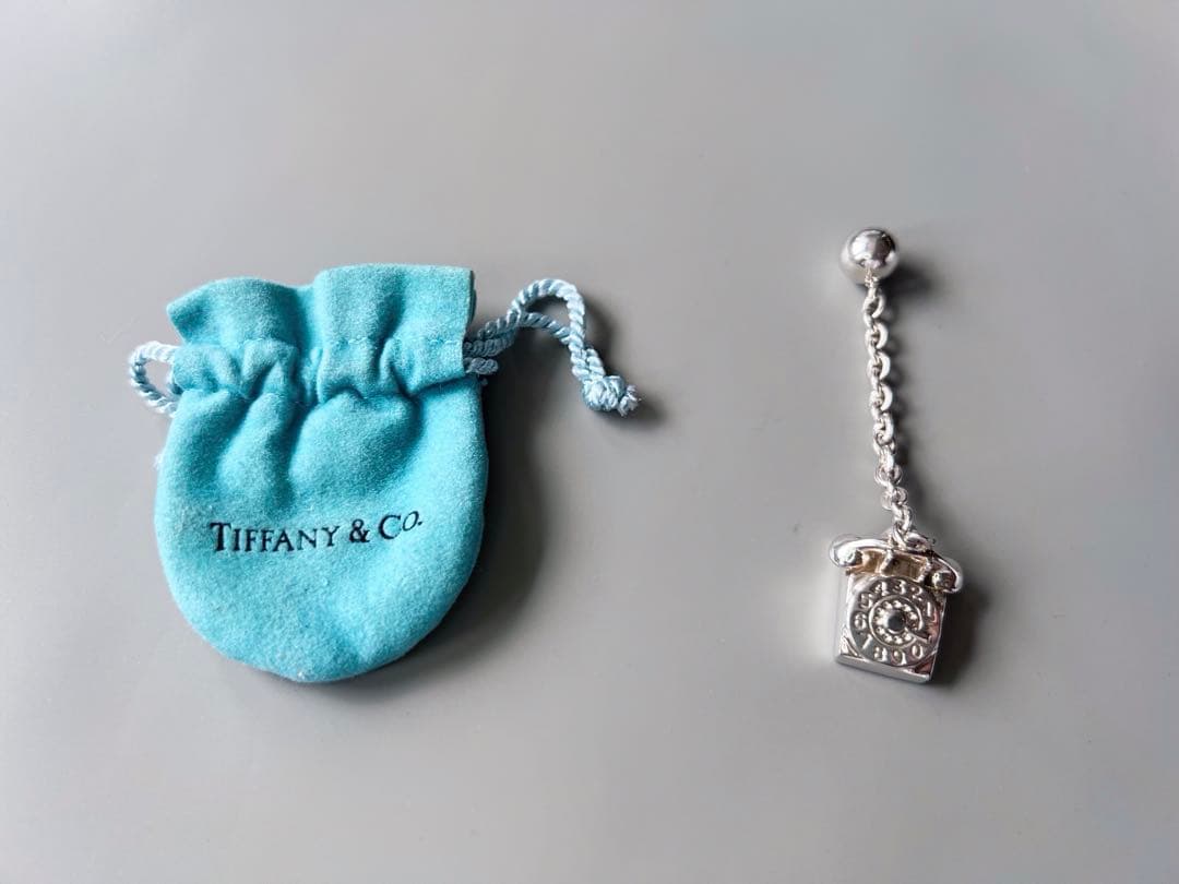 ティファニー　置物　インテリア　黒電話