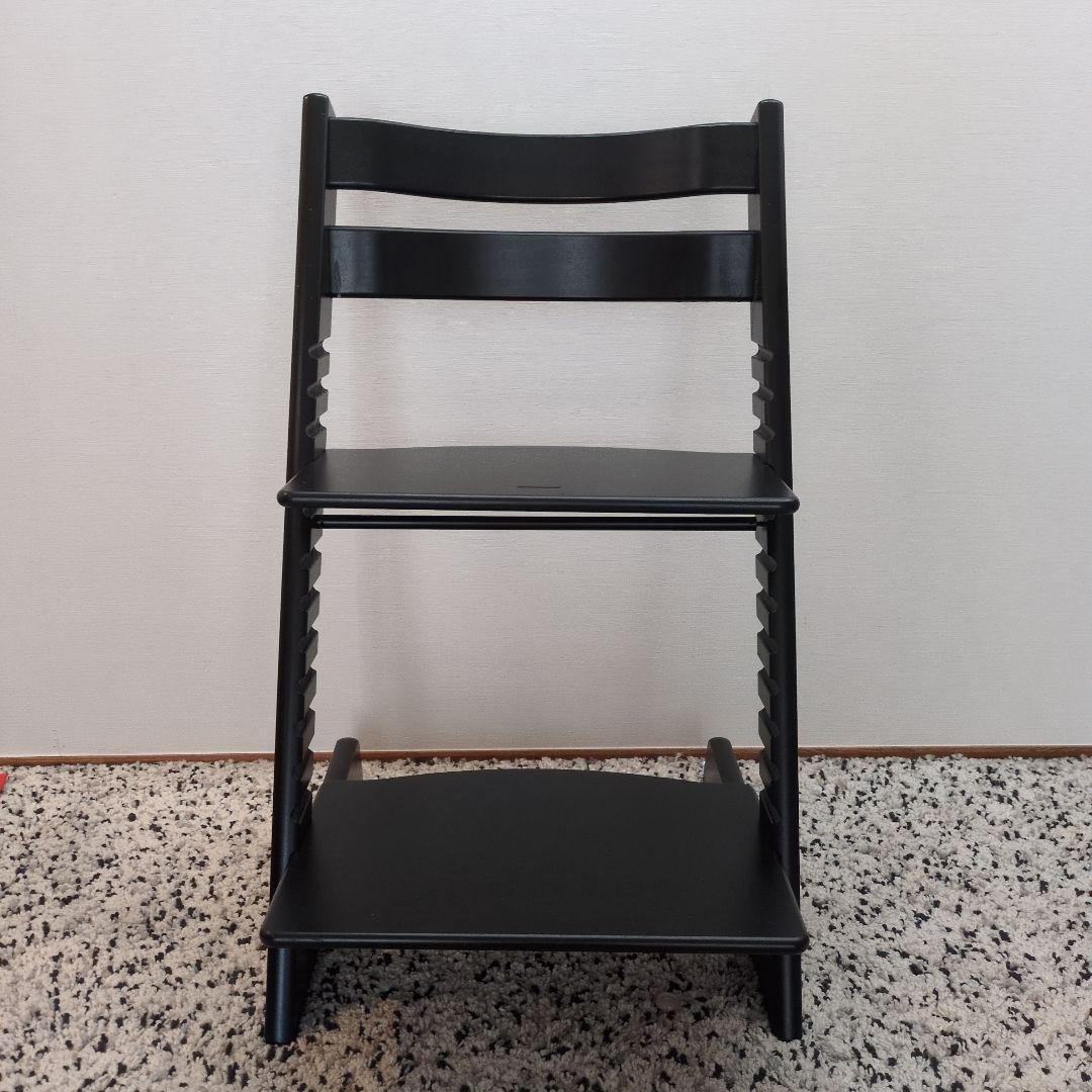 STOKKETRAPOストッケトラップブラック チェア椅子①