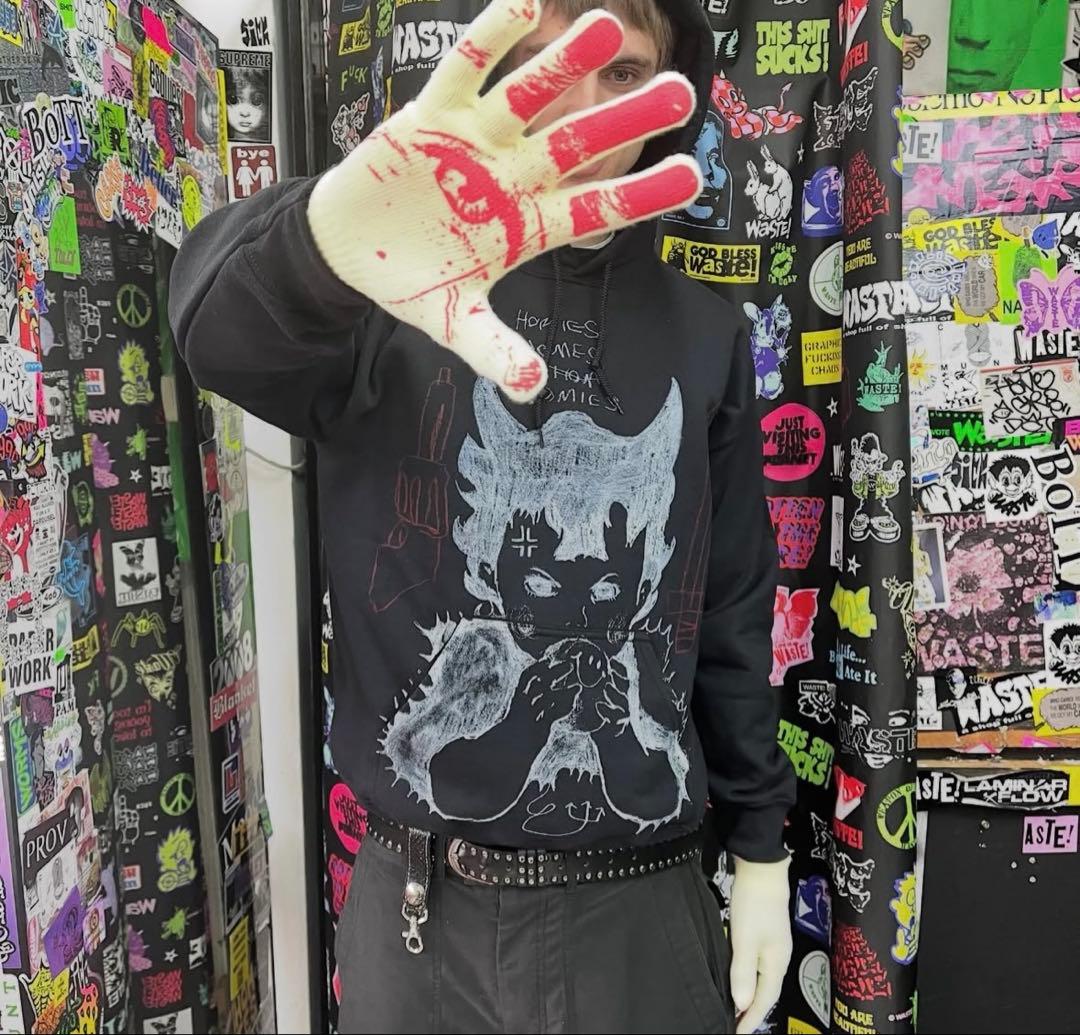 homies network 手袋　y2k wasted london