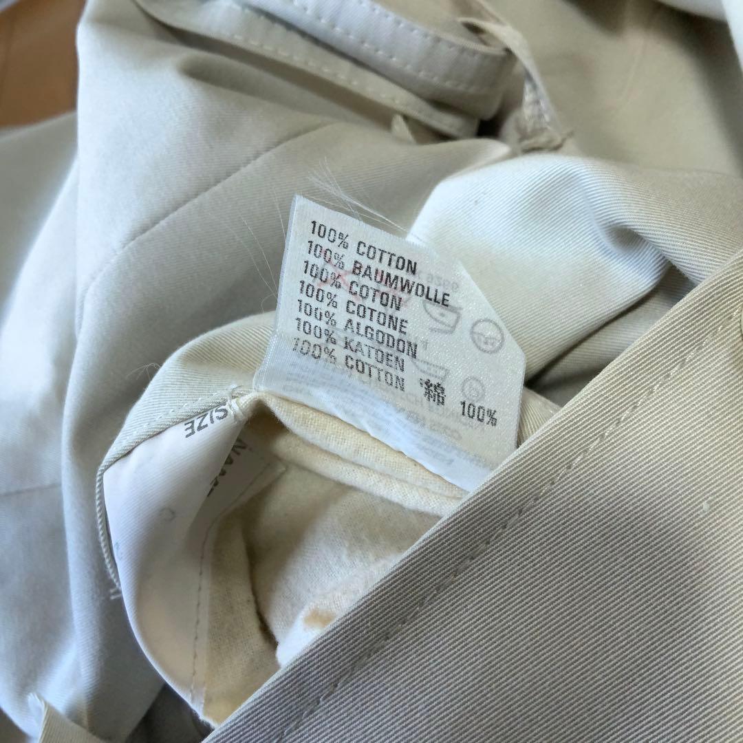 Aquascutum アクアスキュータム シングルトレンチコート 38SHORT