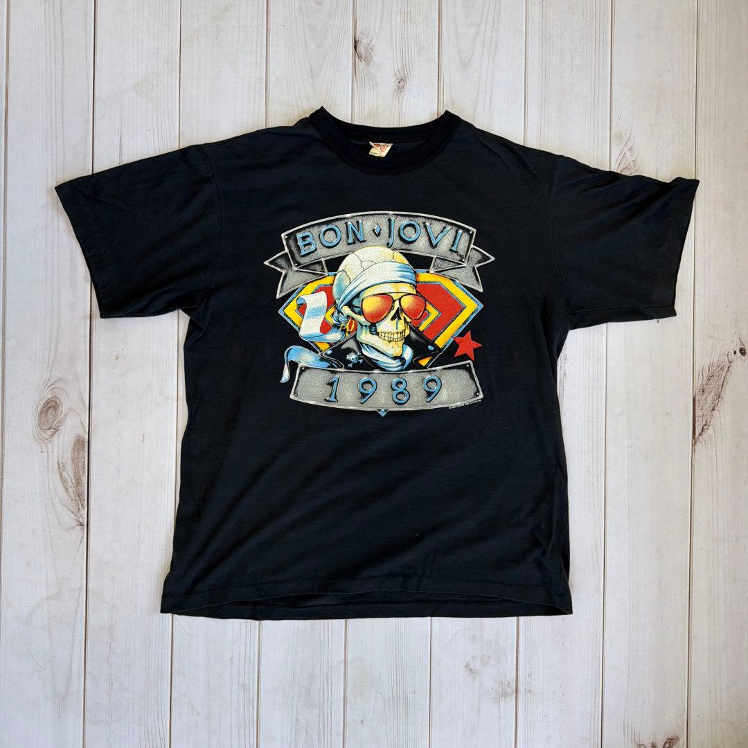 90s BON JOVI 1989 ツアーT シングル キムタク着用