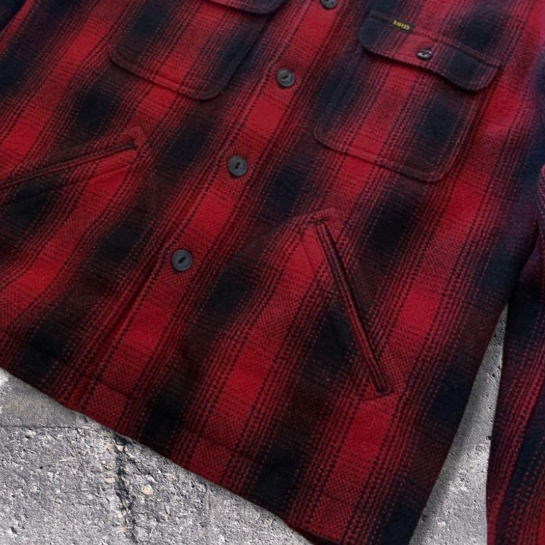 『アルパカ混紡⭐︎超cool◎』Trophy Clothing 毛シャツジャケット