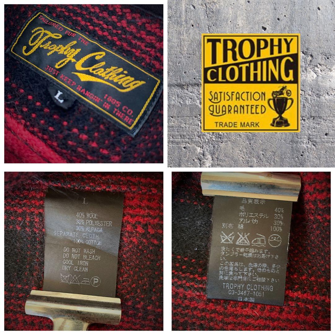 『アルパカ混紡⭐︎超cool◎』Trophy Clothing 毛シャツジャケット