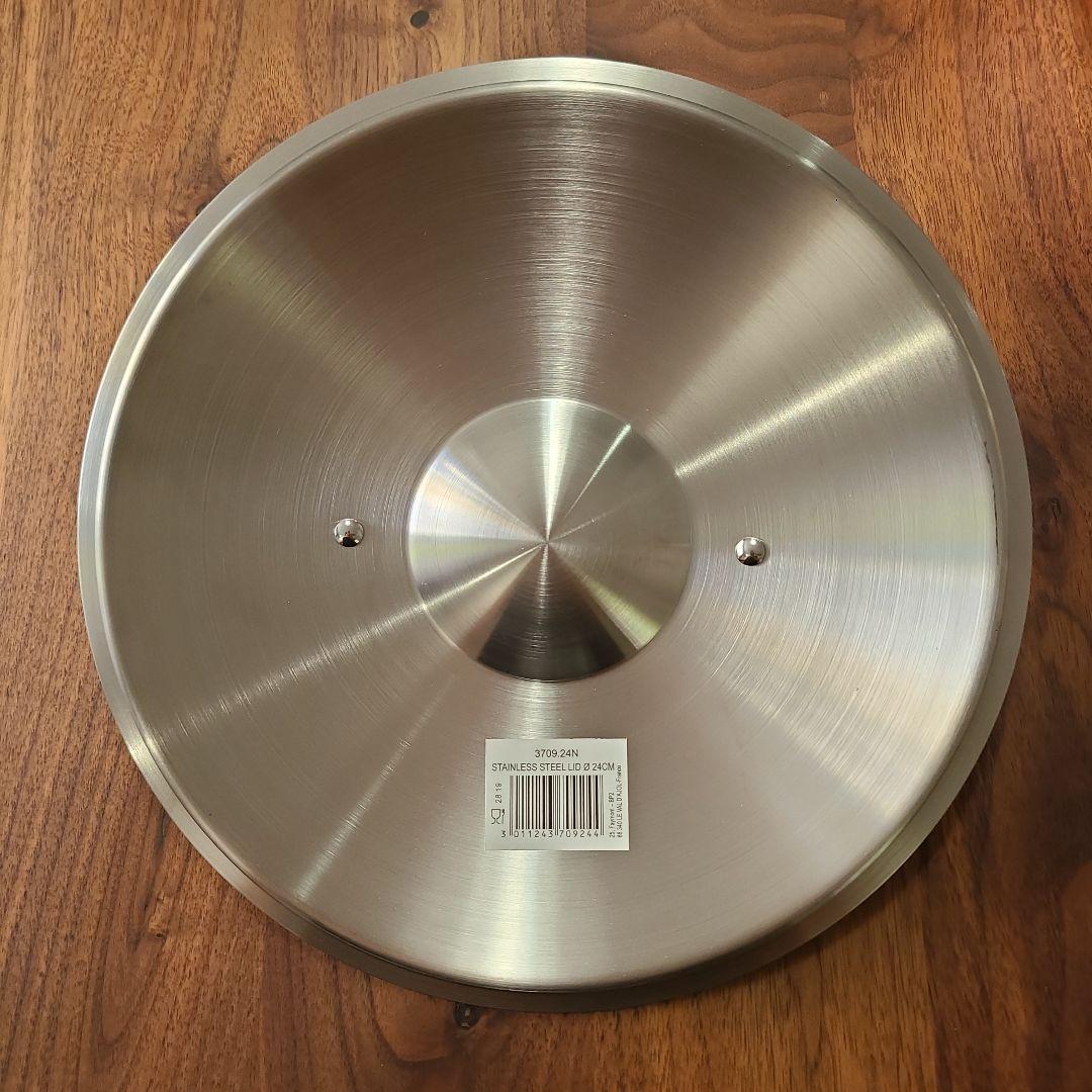 蓋付属de Buyer IH可24cm銅ソテーパン