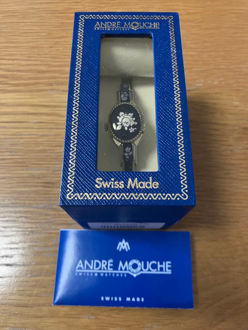 新品未使用☆ANDRE MOUCHE アンドレムッシュ スイス製 腕時計