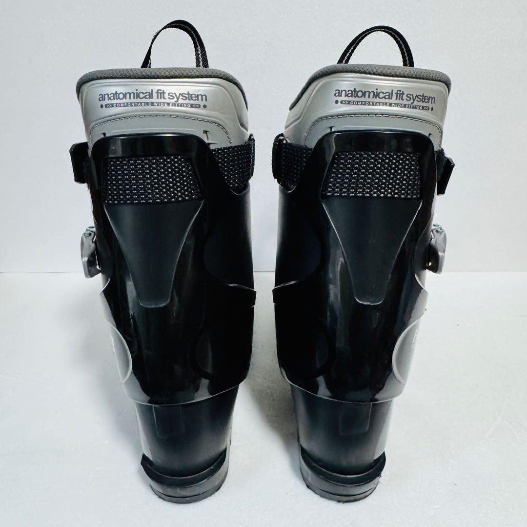 スキー ブーツ27cm27.5cm KASTLE ブラック黒色ブラック初心者