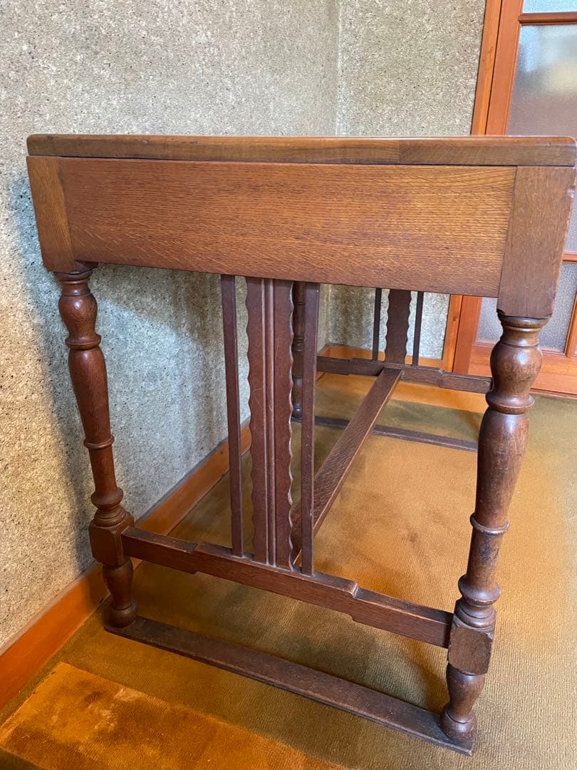 アンティーク　ヴィンテージ デスク 平机 事務机 昭和 大正 レトロ