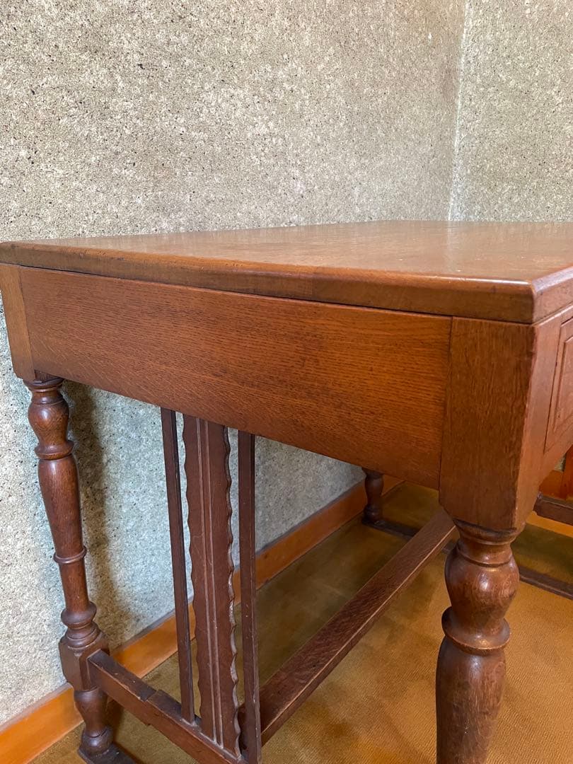 アンティーク　ヴィンテージ デスク 平机 事務机 昭和 大正 レトロ