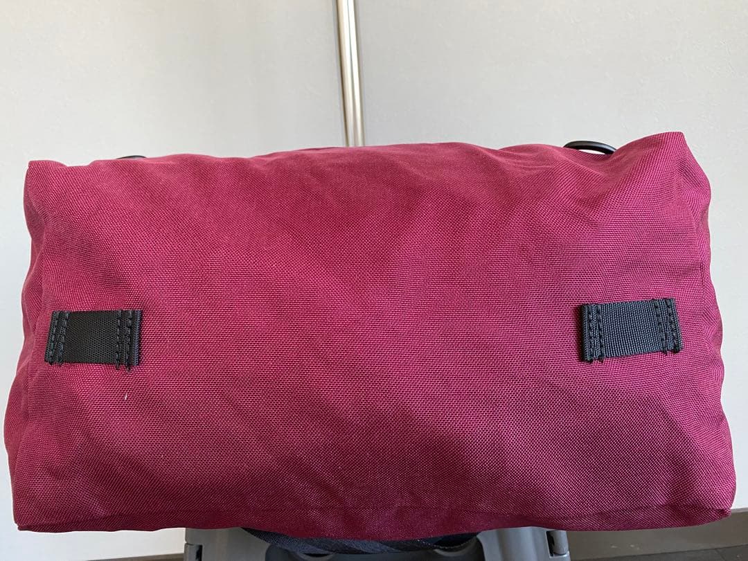 FREDRIK PACKERS バーガンディ ボストンバッグ