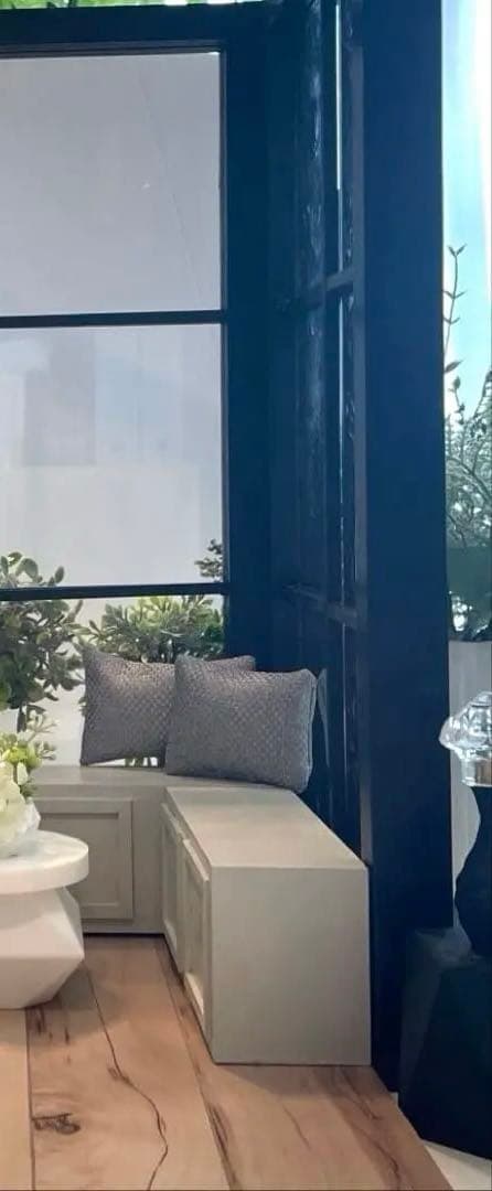 ドールハウス　撮影背景ボード　ハンドメイド☆コーナールーム＆チェア＆シェルフ家具