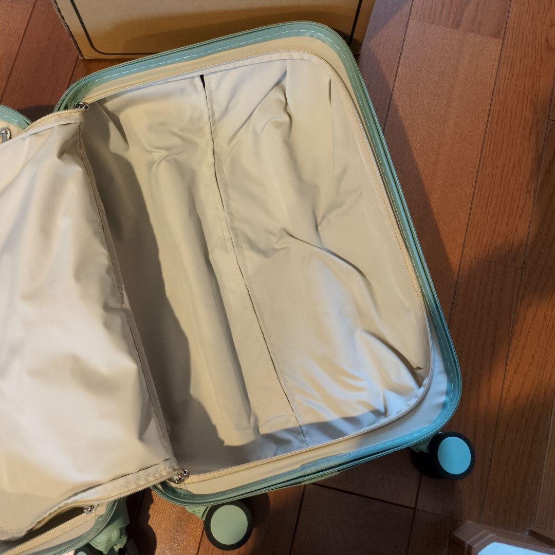 AWW キャリーケース 小型 機内持ち込みサイズ くすみグリーン