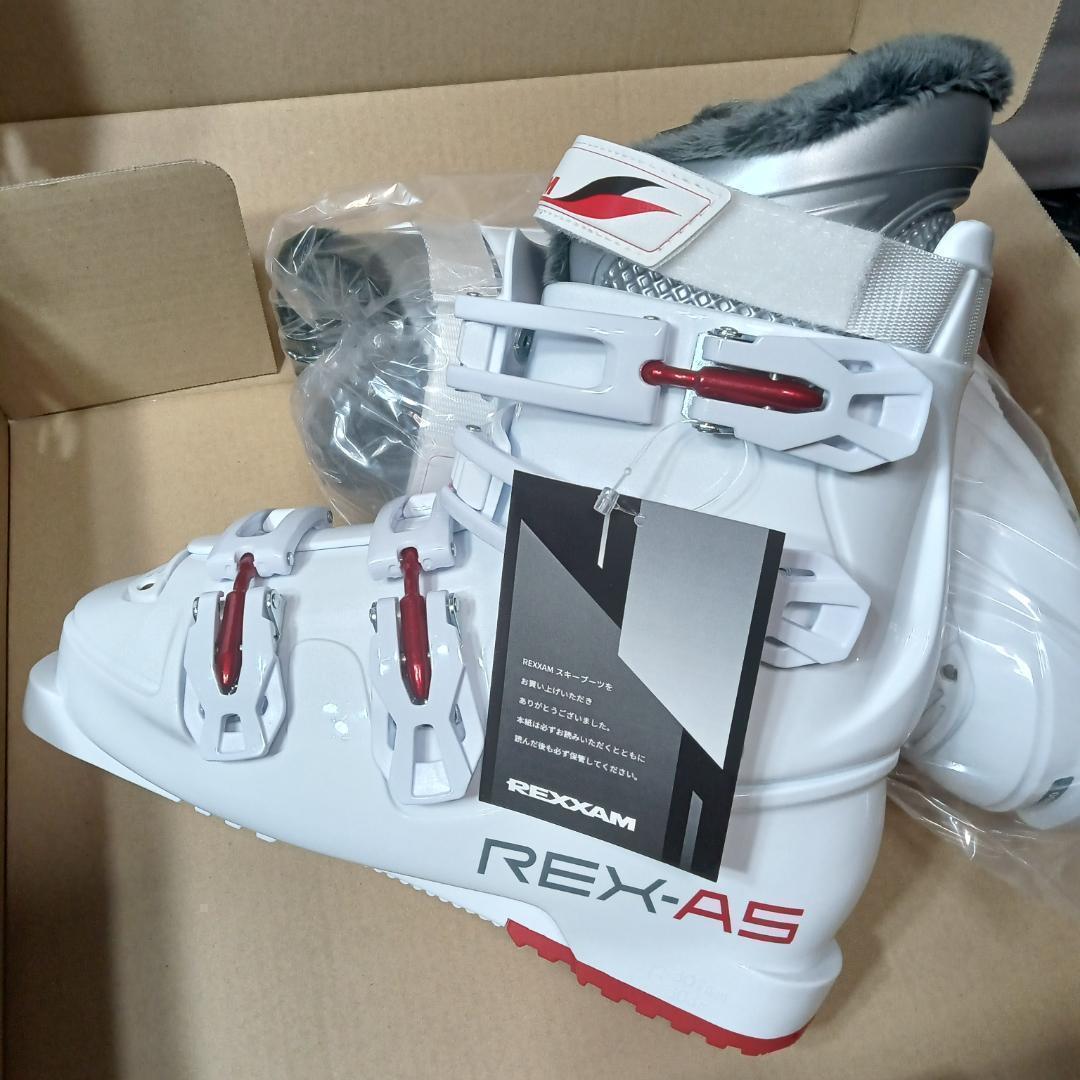 【2026】 レクザムスキーブーツ REX A5 ホワイト（25.0 ㎝）